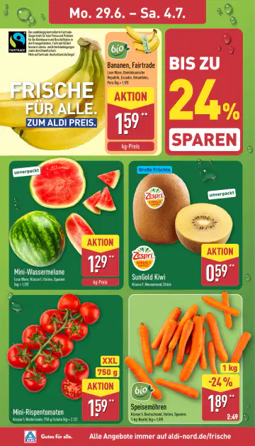 Aldi Nord Prospekte - Seite 1