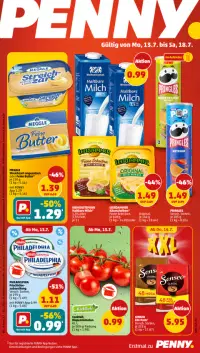 Vorschau auf den PENNY-Prospekt für nächste Woche ab dem 13.07.2026
