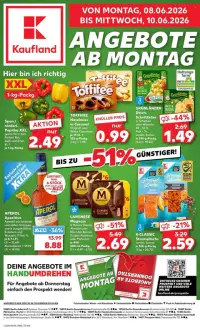 Vorschau auf den Kaufland-Prospekt für nächste Woche ab dem 11.06.2026
