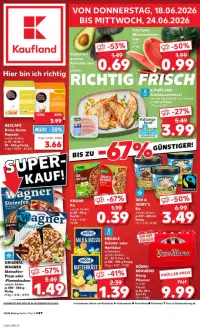 Vorschau auf den Kaufland-Prospekt für nächste Woche ab dem 25.06.2026