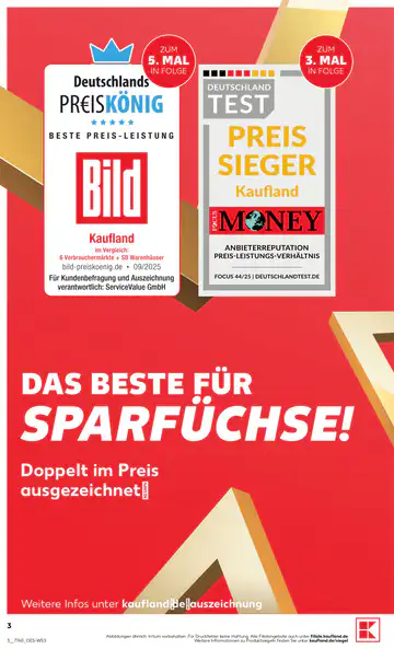 Kaufland Prospekt Wochenstart - Seite 1