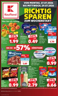 Vorschau auf den Kaufland-Prospekt für nächste Woche ab dem 27.07.2026