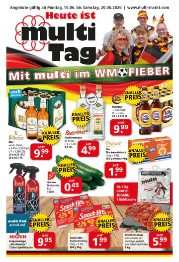 Multi Markt Prospekt ab 15.06.2026 - Seite 1