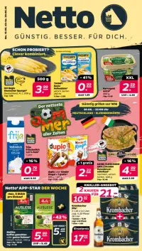 Vorschau auf den NETTO-Prospekt für nächste Woche ab dem 15.06.2026