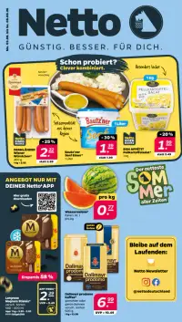 Vorschau auf den NETTO-Prospekt für nächste Woche ab dem 03.08.2026