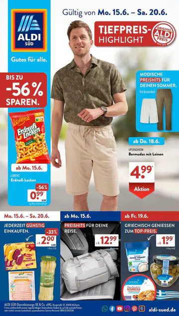 Aldi Süd Prospekt ab 15.06.2026 - Seite 1