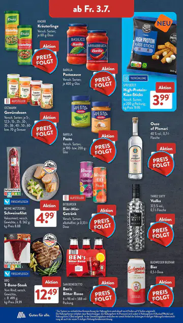 Aldi Süd Prospekt Angebote - Seite 1