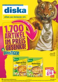Vorschau auf den diska-Prospekt für nächste Woche ab dem 29.06.2026