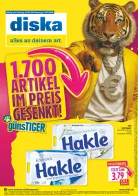 Vorschau auf den diska-Prospekt für nächste Woche ab dem 06.07.2026