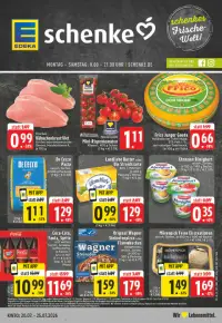 Vorschau auf den Schenke-Prospekt für diese Woche (20.07.2026–25.07.2026)