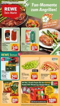 Vorschau auf den REWE-Prospekt für nächste Woche ab dem 08.06.2026