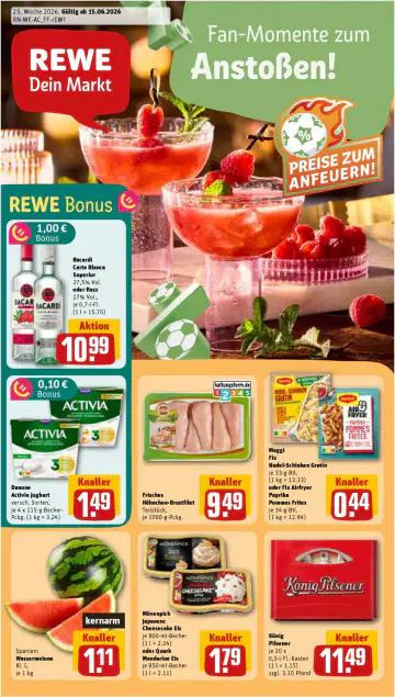 REWE Prospekt ab 15.06.2026 - Seite 1