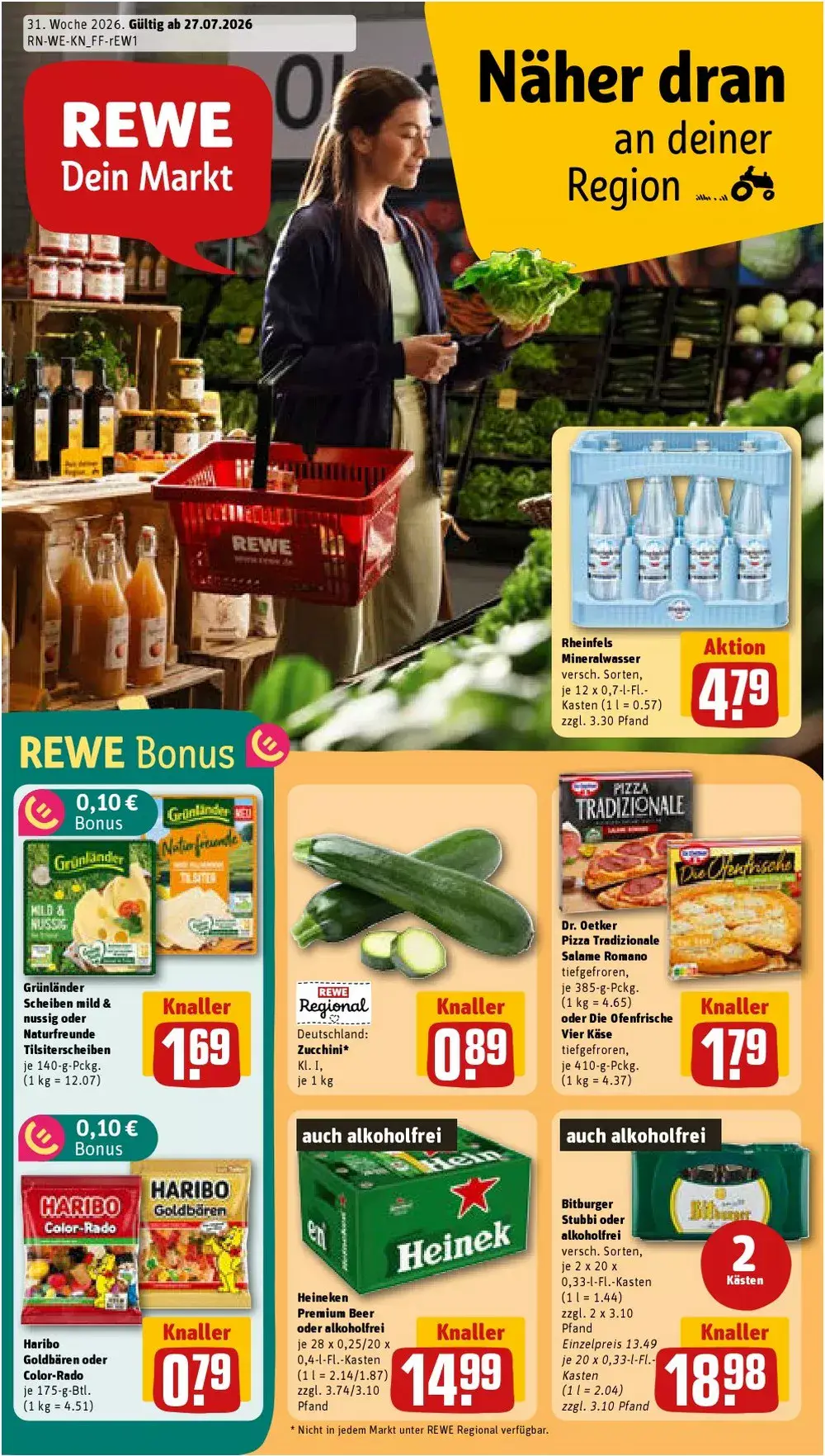 Vorschau auf den REWE-Prospekt für nächste Woche ab dem 27.07.2026