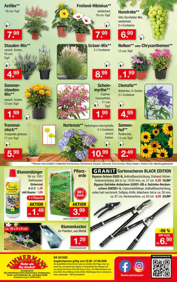 Zimmermann Prospekt ab 22.06.2026 - Seite 1
