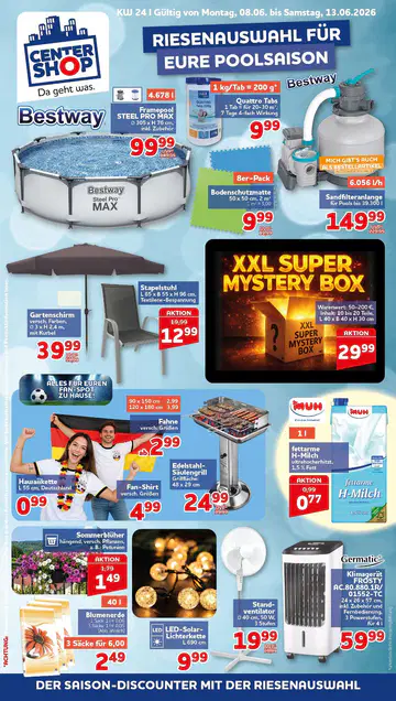 CENTERSHOP Prospekt ab 08.06.2026 - Seite 1