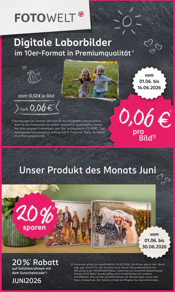 Rossmann Prospekt ab 08.06.2026 - Seite 1