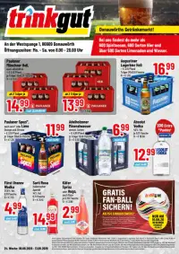 Vorschau auf den trinkgut-Prospekt für nächste Woche ab dem 08.06.2026
