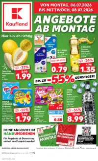 Vorschau auf den Kaufland-Prospekt für diese Woche (06.07.2026–08.07.2026)