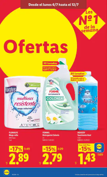 Lidl Folleto Semana 28 desde 6 de julio de 2026 - Página 1
