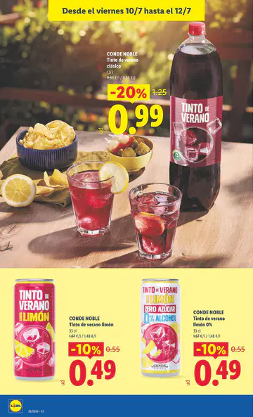 Lidl Folleto Semana 28 desde 6 de julio de 2026 - Página 1