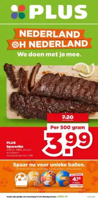 Voorvertoning van de PLUS-folder vanaf 17.06.2026 volgende week