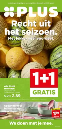Voorvertoning van de PLUS-folder vanaf 22.07.2026 volgende week