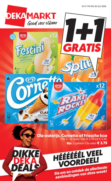 Dekamarkt Folder week 29 vanaf 14-07-2026 - Pagina 1
