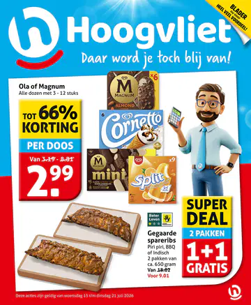 Hoogvliet Folder week 29 vanaf 15-07-2026 - Pagina 1