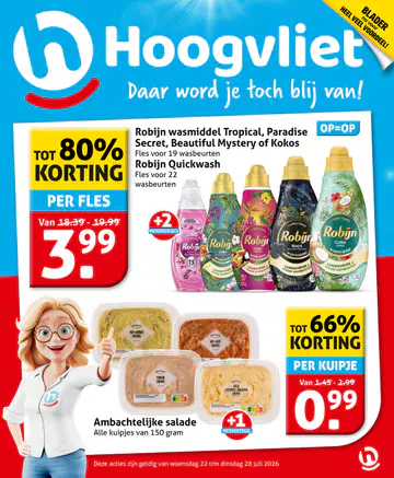 Hoogvliet Folder week 30 vanaf 22-07-2026 - Pagina 1