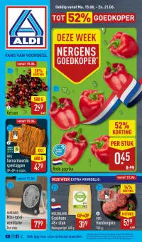 Voorvertoning van de ALDI-folder vanaf 15.06.2026 volgende week