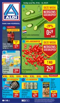 Voorvertoning van de ALDI-folder vanaf 29.06.2026 volgende week