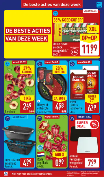 ALDI Folder week 28 vanaf 06-07-2026 - Pagina 1
