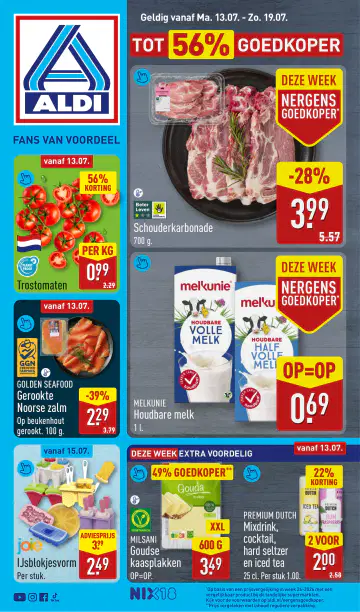 ALDI Folder week 29 vanaf 13-07-2026 - Pagina 1