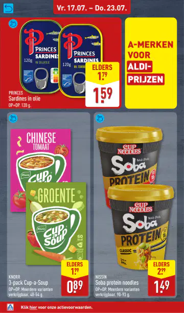 ALDI Folder week 29 vanaf 13-07-2026 - Pagina 1