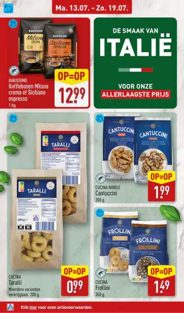 ALDI Folder week 29 vanaf 13-07-2026 - Pagina 1