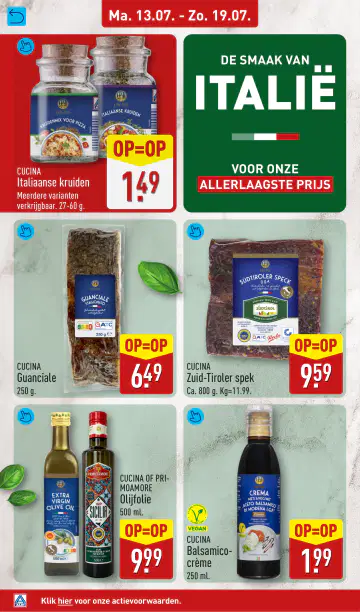 ALDI Folder week 29 vanaf 13-07-2026 - Pagina 1