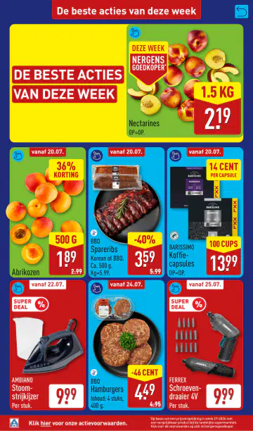 ALDI Folder week 30 vanaf 20-07-2026 - Pagina 1