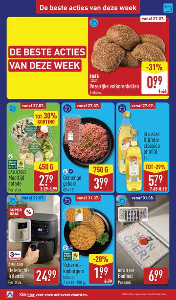 ALDI Folder week 31 vanaf 27-07-2026 - Pagina 1
