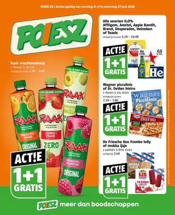 Poiesz Folder week 26 vanaf 21-06-2026 - Pagina 1