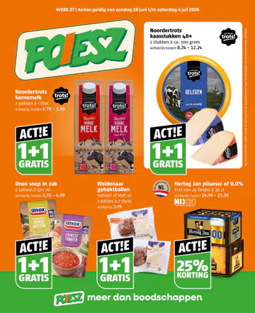 Poiesz Folder week 27 vanaf 28-06-2026 - Pagina 1