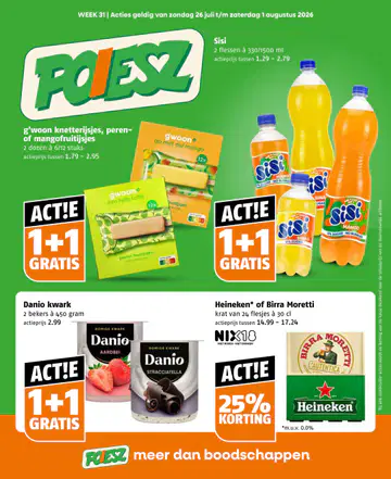 Poiesz Folder week 31 vanaf 26-07-2026 - Pagina 1