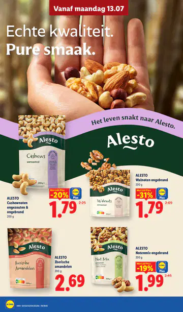 Lidl Folder week 29 vanaf 13-07-2026 - Pagina 1