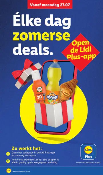 Lidl Folder week 31 vanaf 27-07-2026 - Pagina 1