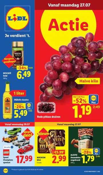 Lidl Folder week 31 vanaf 27-07-2026 - Pagina 1