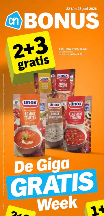 Albert Heijn Folder week 26 vanaf 22-06-2026 - Pagina 1