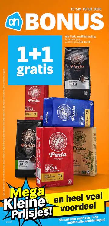 Albert Heijn Folder week 29 vanaf 13-07-2026 - Pagina 1