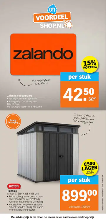 Albert Heijn Folder week 30 vanaf 20-07-2026 - Pagina 1