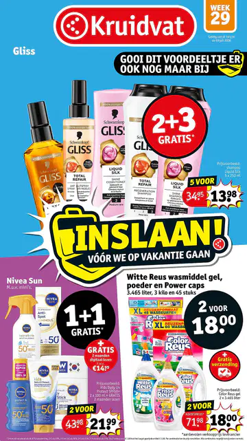 Kruidvat Folder week 29 vanaf 14-07-2026 - Pagina 1