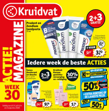 Kruidvat Folder week 30 vanaf 21-07-2026 - Pagina 1