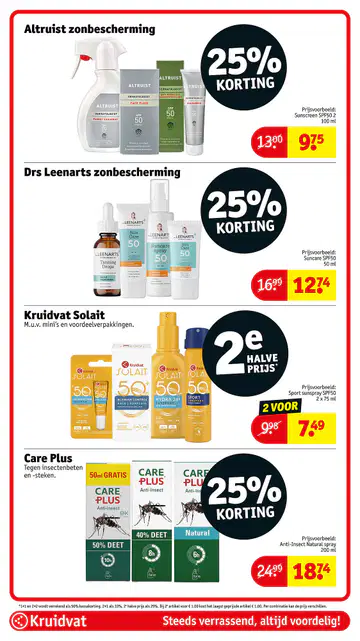 Kruidvat Folder week 31 vanaf 28-07-2026 - Pagina 1